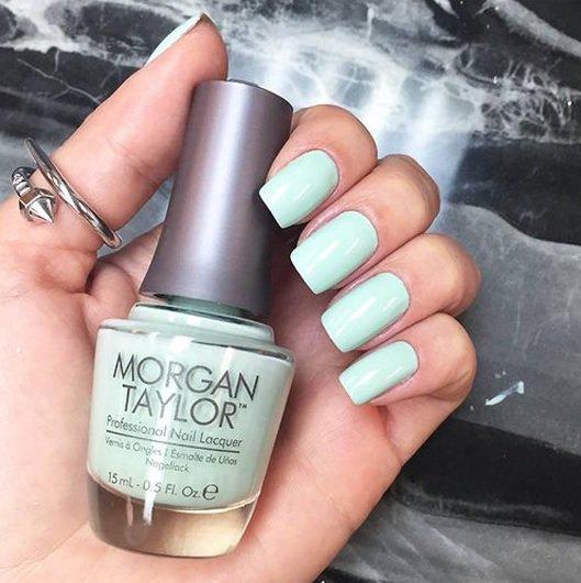 Morgan Taylor Nail Polish - Mint Chocolate Chip