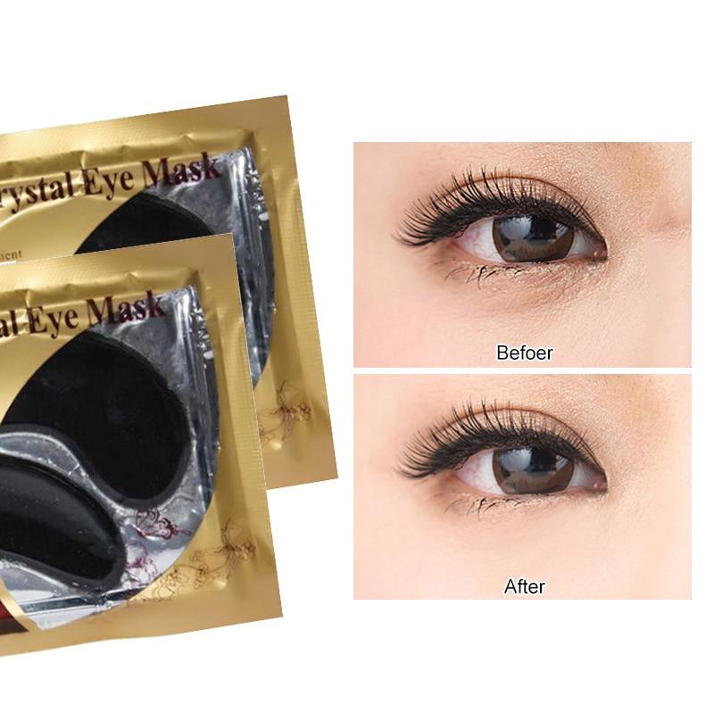 1/4/5 Pairs Gold Crystal Collagen Eye Mask Eye Patches For Eye Care Dark Circles Remove Anti Aging Wrinkle Skin Care Tool TSLM2|Masks