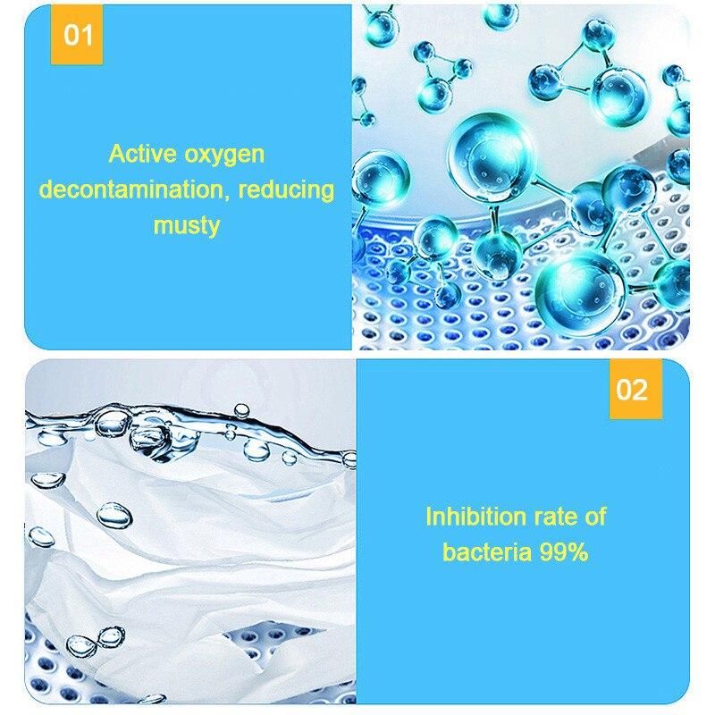 10 Pcs Washing Machine Cleaner Washer Cleaning Detergent Effervescent Tablet Washer Cleaner for Washing Machine XNC|Washing Machine Cleaner