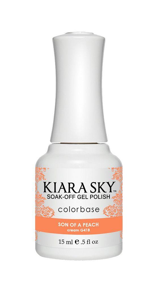 KIARA SKY GEL + MATCHING LACQUER (DUO) - G418 Son Of A Peach