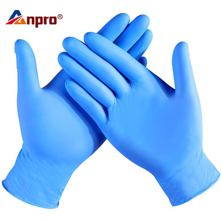 100pcs/Lot Household Disposable Gloves Kitchen Cleaning Gloves Universal Disposable Waterproof Nitrile Rubber Dishwashing Tool|Household Gloves