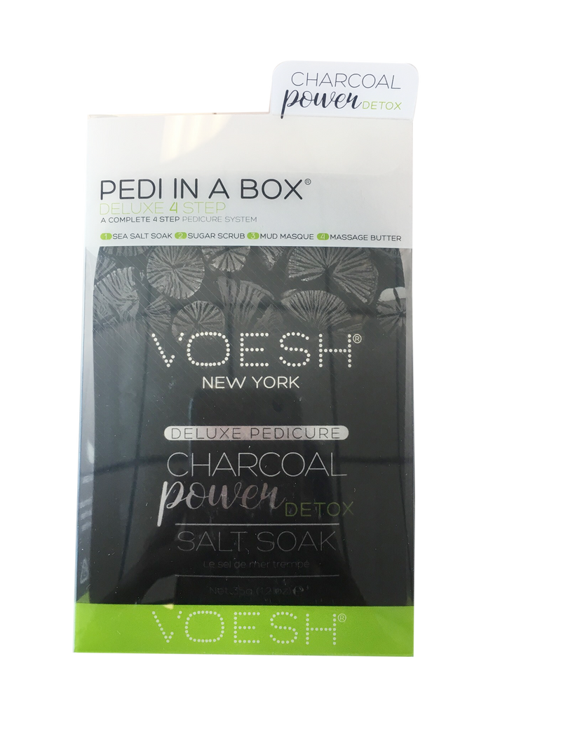 VOESH Deluxe Pedicure 4 Step - Charcoal