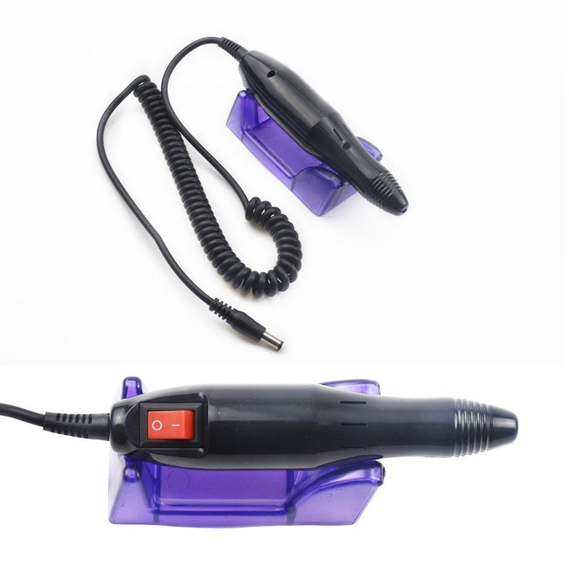 12/6W 20000RPM Electric Nail Drill Machine Manicure Pedicure Drill Milling Manicure Nail Equipment Set Nail File nail drill bit|Electric Manicure Drills|   - AliExpress