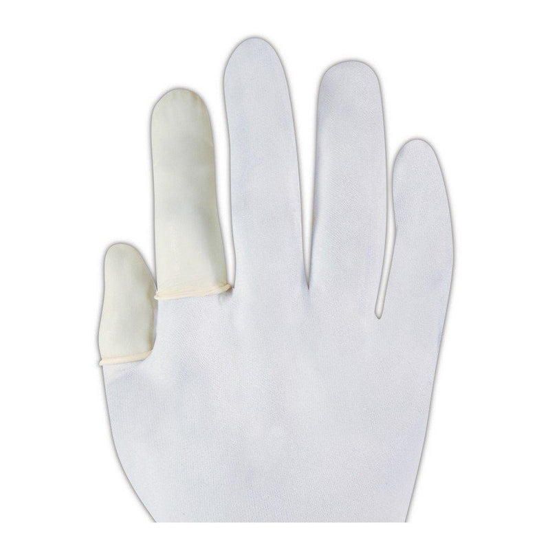 Magid Glove & Safety T8226-S Comfort Flex T8226 4 Mil 3" Disposable Latex Finger Cots, Small, White (Pack of 1440)