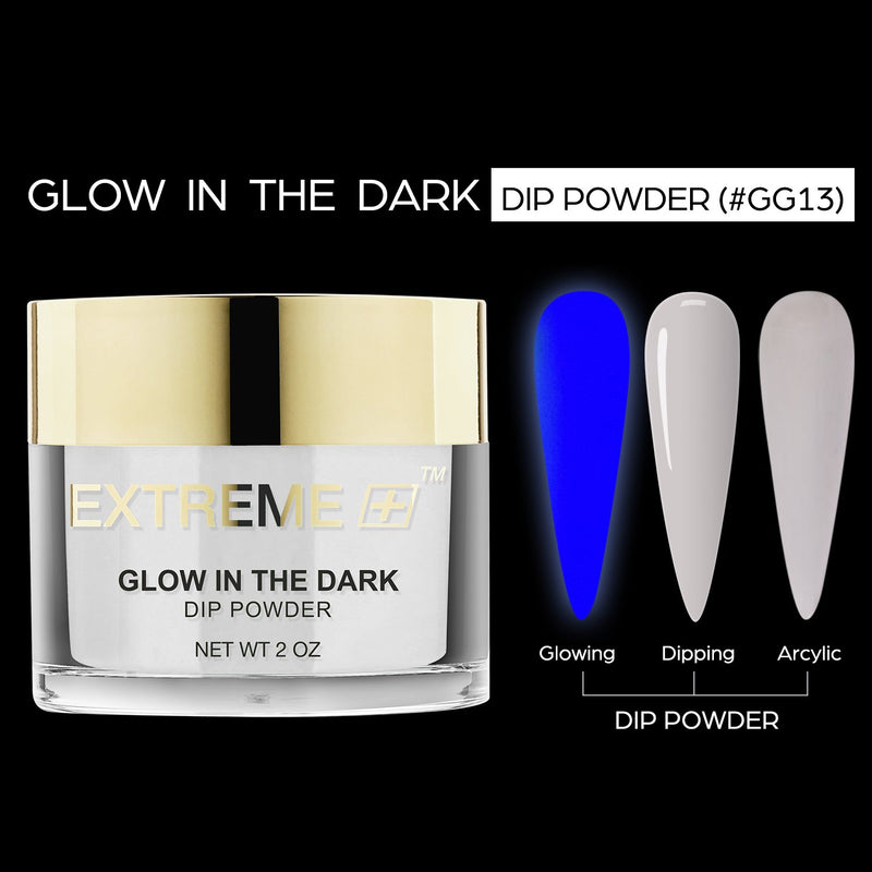 EXTREME+ SUPER Glow In Dark Dip Powder 2 oz -