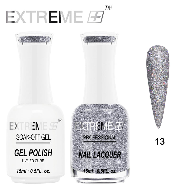 EXTREME+ Holo Chrome Gel & Lacquer -