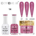 EXTREME+ Trio - Gel, Lacquer, & Dip Combo - HOLO CHROME - #014