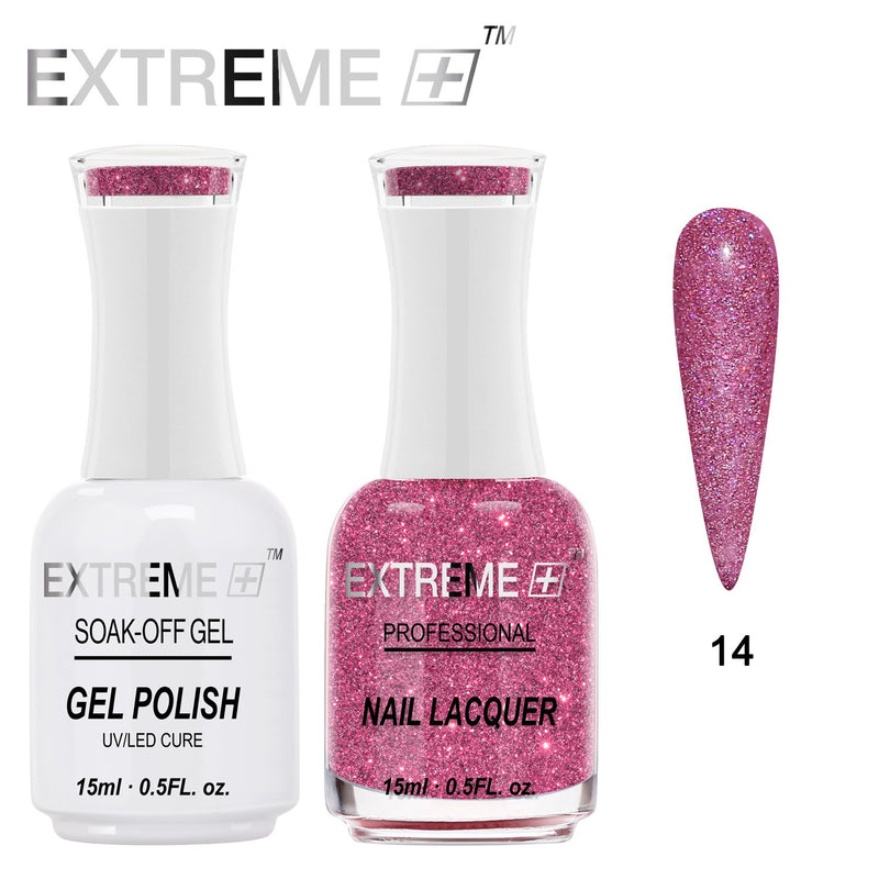 EXTREME+ Holo Chrome Gel & Lacquer -