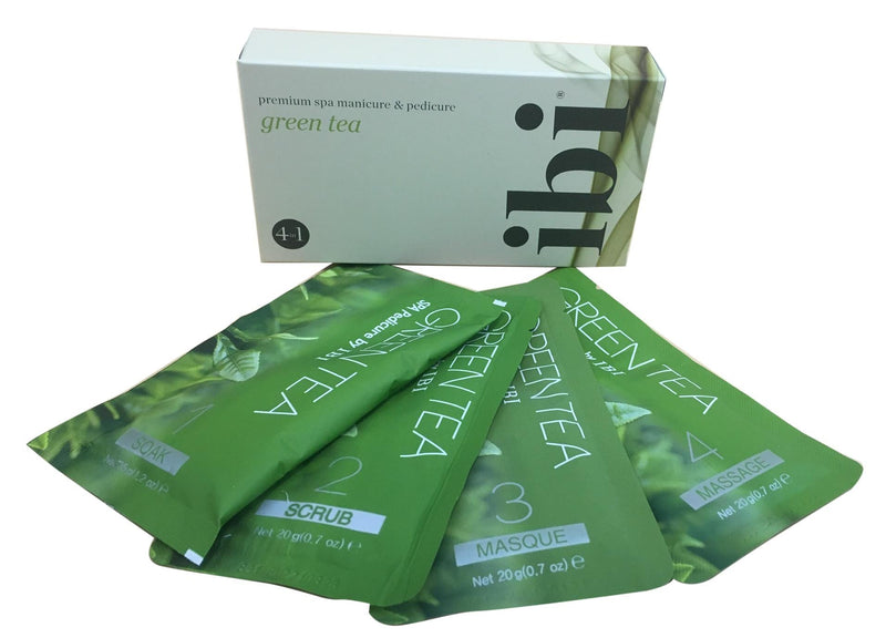 IBI Deep Hydration Deluxe Pedicure 4 Steps - Green Tea