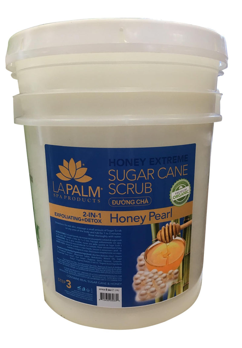 La Palm Oganic Sugar Scrub - Honey Pearl