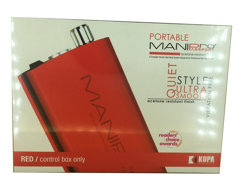 Kupa Mani Pro Passport Control Box Only - Red