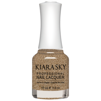 Kiara Sky All-In-One Nail Polish - N5017 DRIPPING IN GOLD