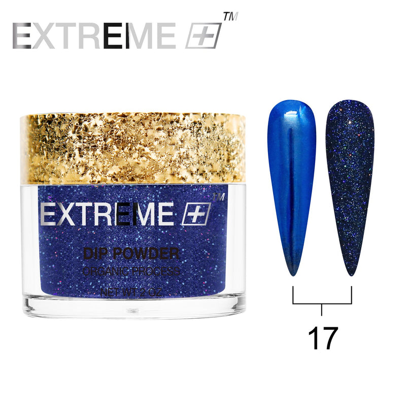 EXTREME+ Trio - Gel, Lacquer, & Dip Combo - HOLO CHROME -