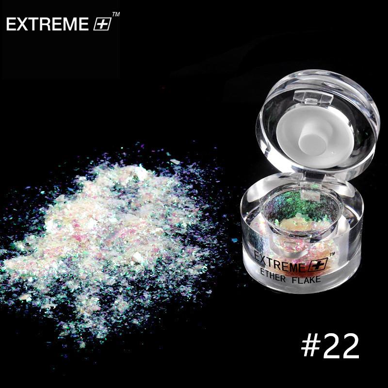 EXTREME+ PLATINUM  ETHER FLAKE NAIL ART 3G -