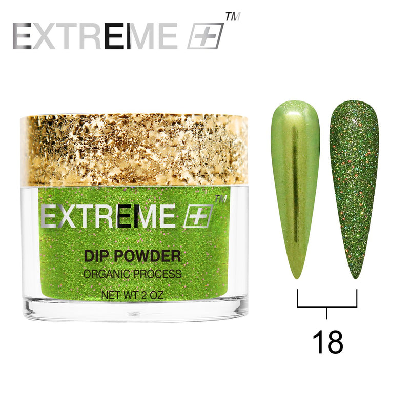 EXTREME+ Trio - Gel, Lacquer, & Dip Combo - HOLO CHROME -