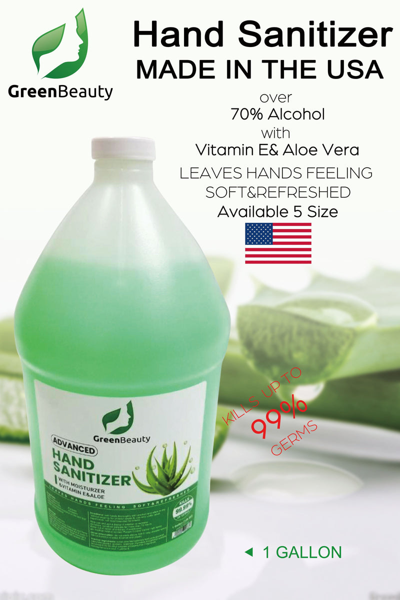 BUY 1 GET 1 FREE ( Dec 20-->Jan 1) Green Beauty Hand Sanitizer Gel -FDA Approved ***HOT SELL***