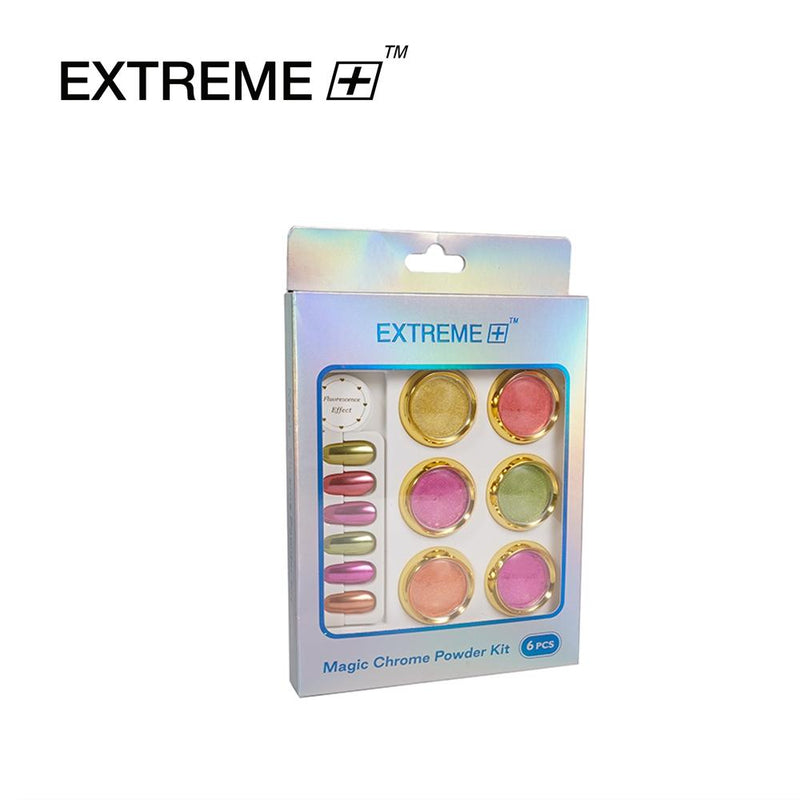 EXTREME+ Fluorescence Effect  Chrome Powder Kit 6 colors