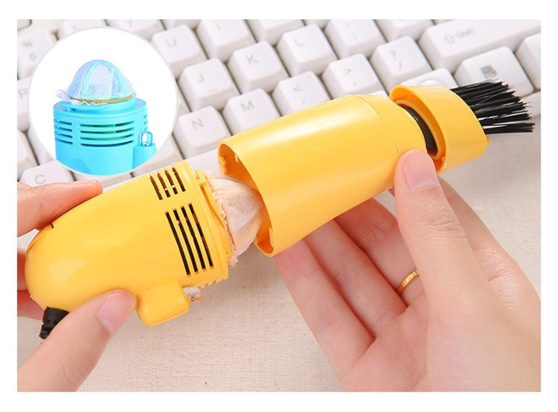 1pc Keyboard clea Mini USBComputer Vacuum Cleaner Brush PC Laptop cleane Dust Cleaning Kit Cleaning tool Household Cleaning|Device Cleaners