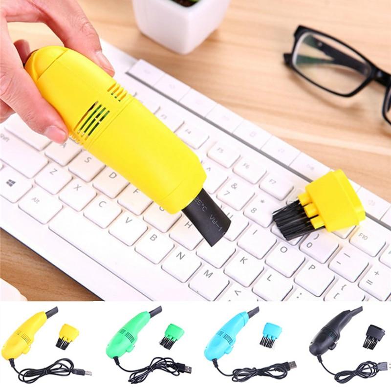 1pc Keyboard clea Mini USBComputer Vacuum Cleaner Brush PC Laptop cleane Dust Cleaning Kit Cleaning tool Household Cleaning|Device Cleaners