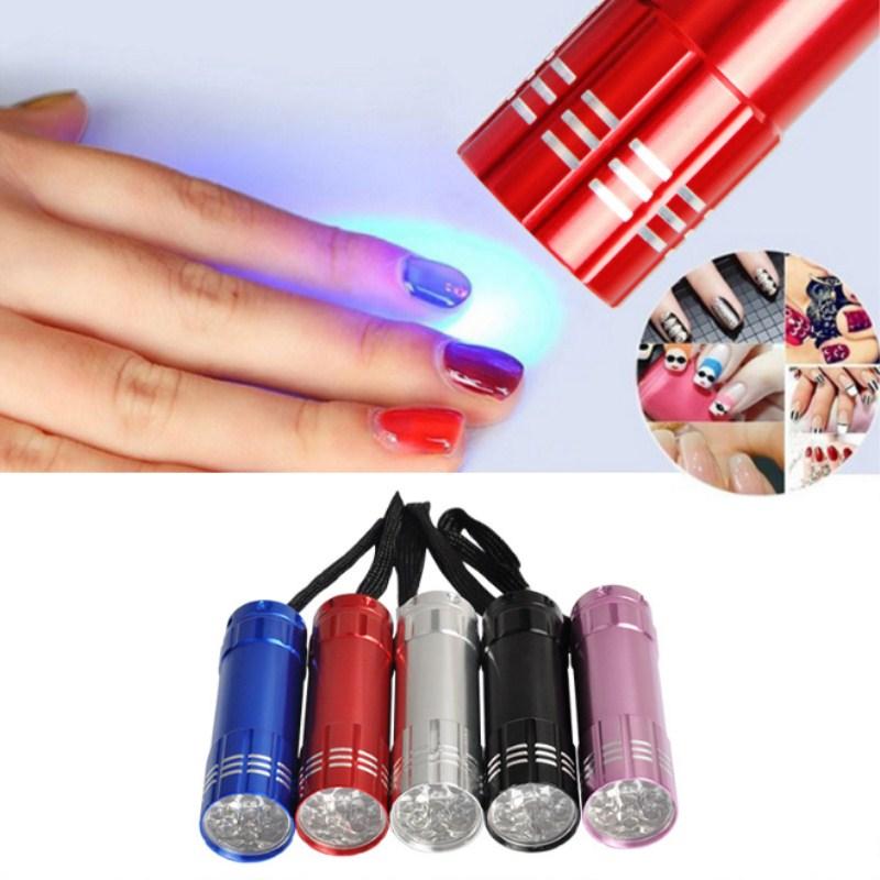 1pc Nail Dryer Mini UV Nail Lamp Led Light for Gel Nails 30 Seconds Led Dryer UV Lamp 12W Flashlight for Nails Nail Art Tools|uv lamp for nail|led uv lamplamp for nails