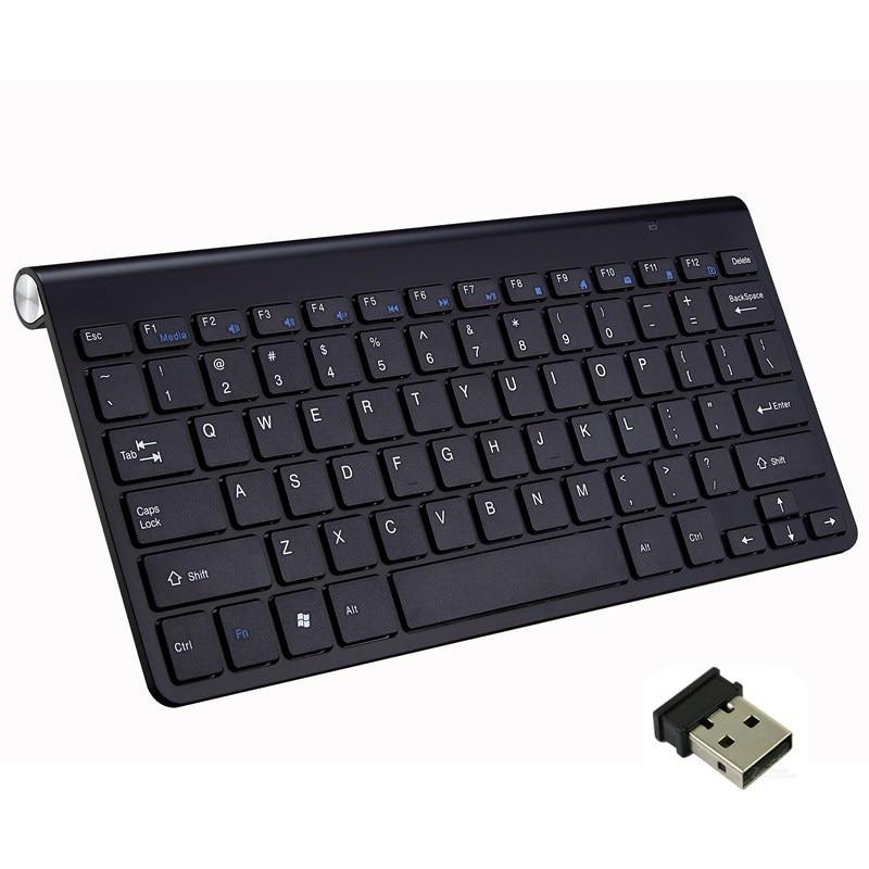 2.4G Wireless Keyboard and Mouse Protable Mini Keyboard Mouse Combo Set For Notebook Laptop Mac Desktop PC Computer Smart TV PS4|Keyboard Mouse Combos