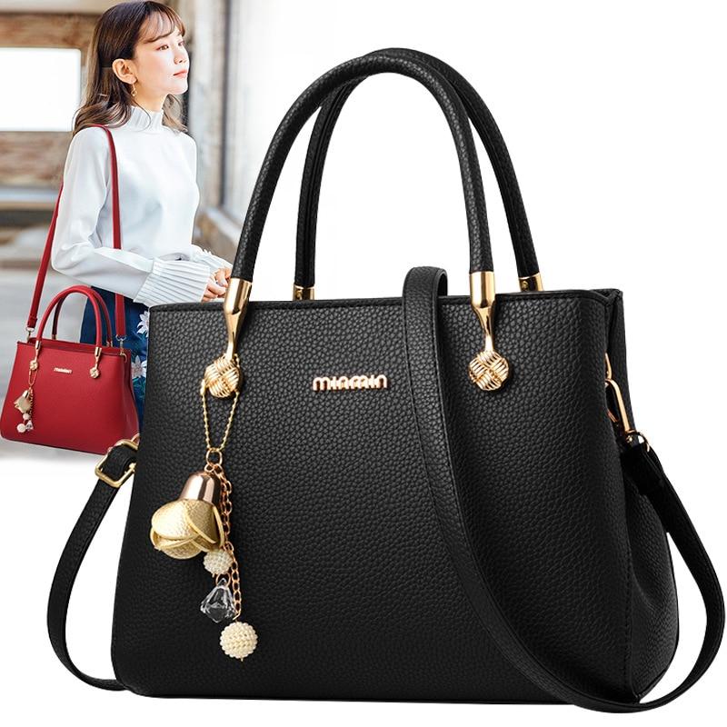 2019 Fashion New Style Women's Bag, Appliques Messenger Bag, Single Shoulder Diagonal Large Capacity Handbag purses andhandbags|Shoulder Bags