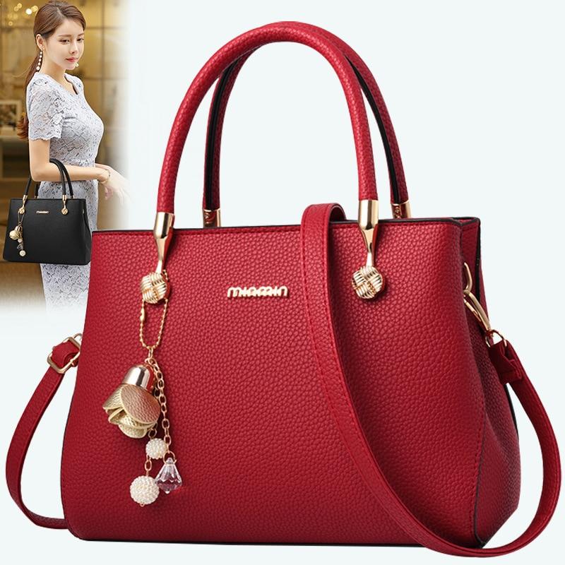 2019 Fashion New Style Women's Bag, Appliques Messenger Bag, Single Shoulder Diagonal Large Capacity Handbag purses andhandbags|Shoulder Bags