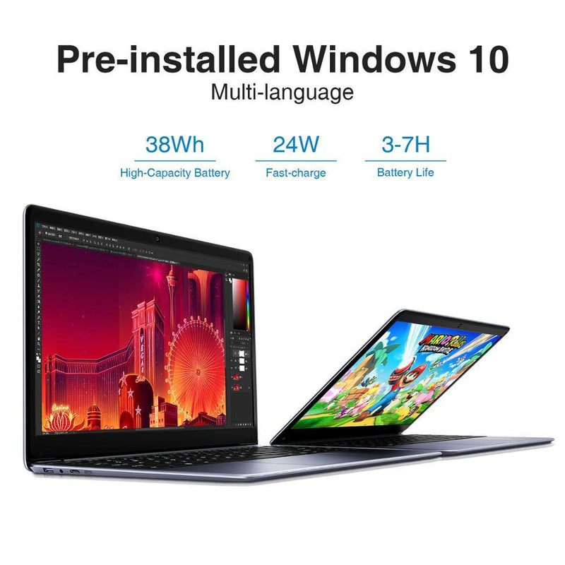 2020 NEW ARRIVAL CHUWI HeroBook Pro 14.1 inch 1920*1080 IPS Screen Intel N4000 Processor DDR4 8GB 256GB SSD Windows 10 Laptop|Laptops