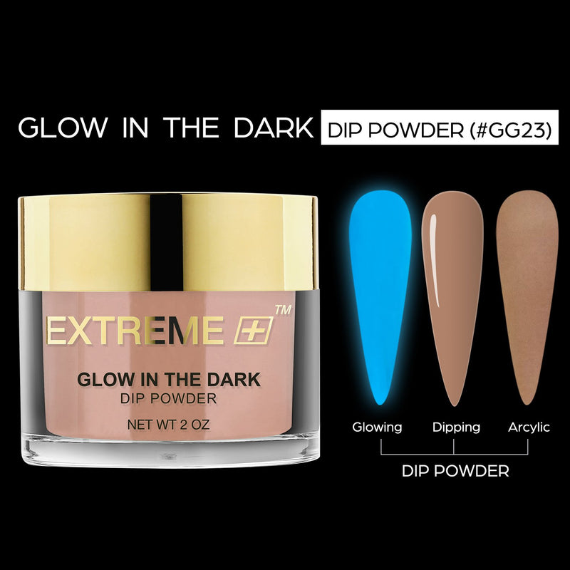 EXTREME+ SUPER Glow In Dark Dip Powder 2 oz -