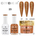 EXTREME+ Trio - Gel, Lacquer, & Dip Combo - HOLO CHROME - #023