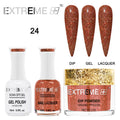 EXTREME+ Trio - Gel, Lacquer, & Dip Combo - HOLO CHROME - #024