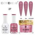 EXTREME+ Trio - Gel, Lacquer, & Dip Combo - HOLO CHROME - #027