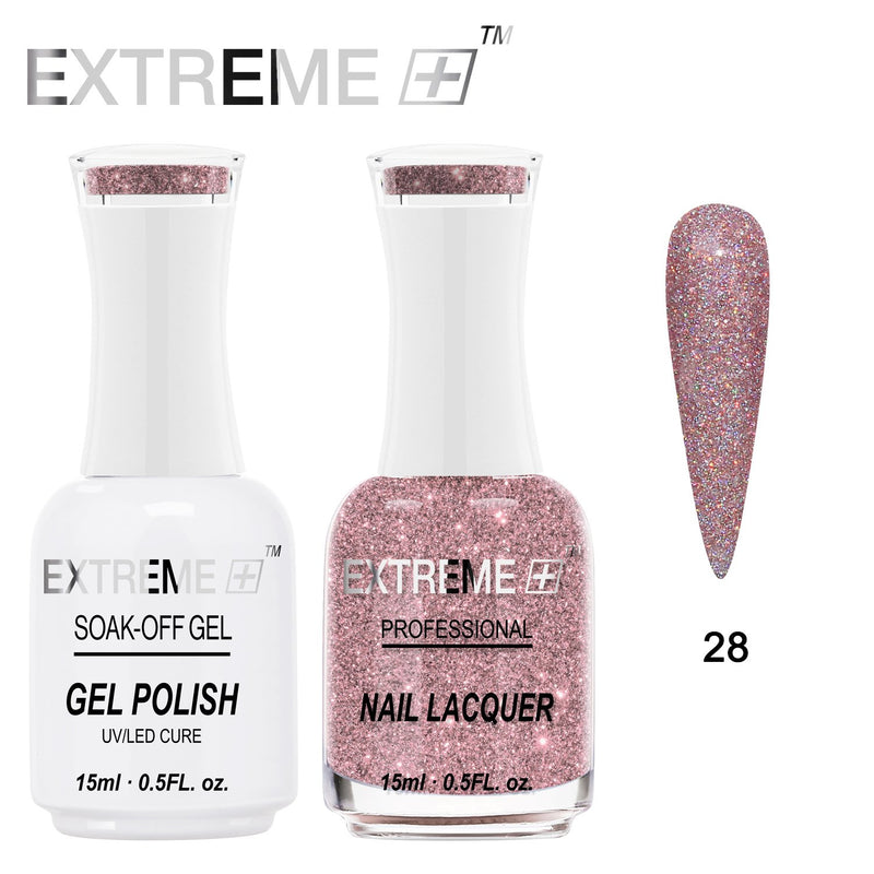 EXTREME+ Holo Chrome Gel & Lacquer -