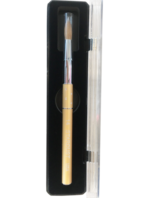 Acrylic Brush - Stardust USA - Gold