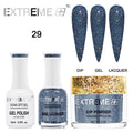 EXTREME+ Trio - Gel, Lacquer, & Dip Combo - HOLO CHROME - #029