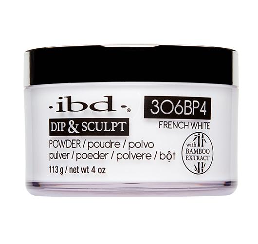 IBD Dipping Powder Pink & White 4 Oz - French White  306BP4