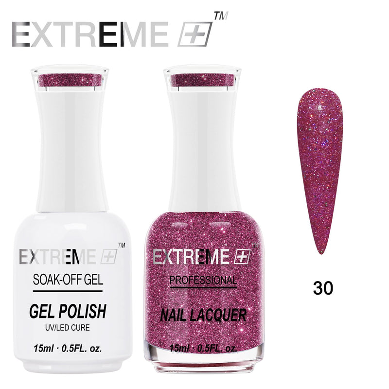 EXTREME+ Holo Chrome Gel & Lacquer -