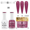 EXTREME+ Trio - Gel, Lacquer, & Dip Combo - HOLO CHROME - #030