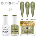 EXTREME+ Trio - Gel, Lacquer, & Dip Combo - HOLO CHROME - #031