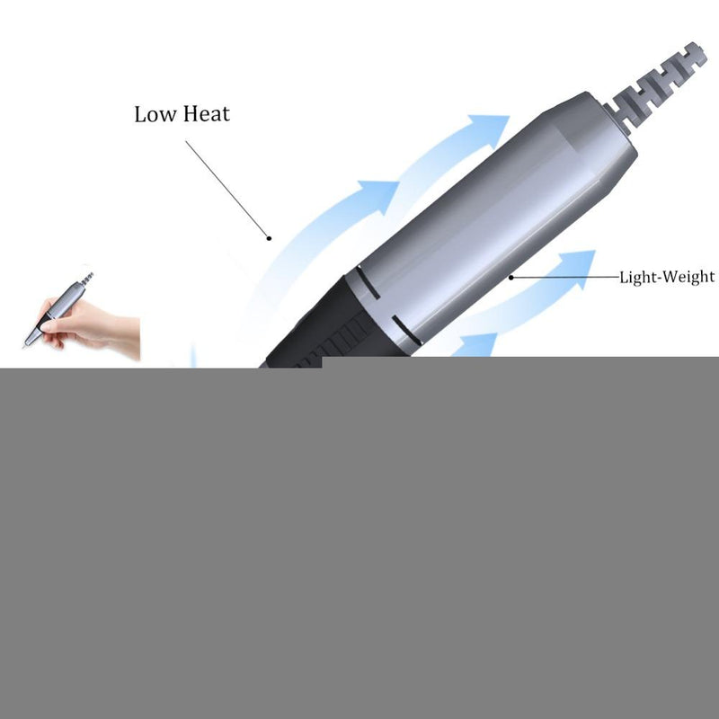 32W 35000RPM Electric Nail Drill manicure Machine File New Version of Copper Handle Nail Tool Kit Electric Nail File with Cutter|Electric Manicure Drills