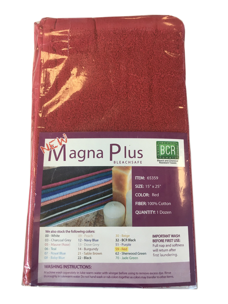 Magna Towel 15 x 25 - Red