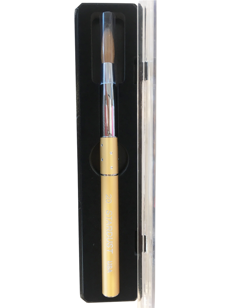 Acrylic Brush - Stardust USA - Gold