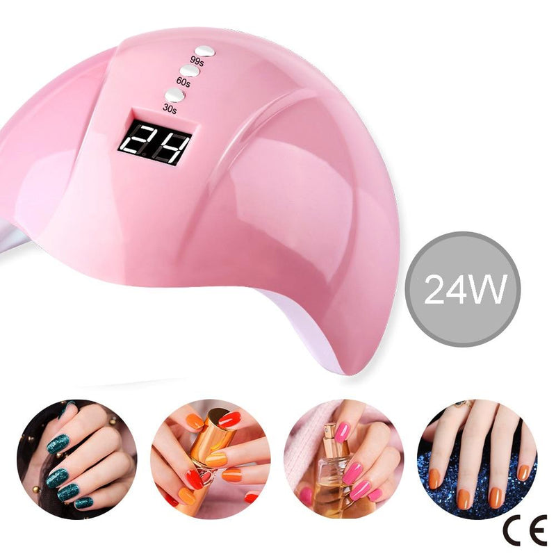 36W Nail Lamp UV LED Lamp Nail Dryer for Curing UV Gel LED Gel Nails Machine 30s 60s 99s Timer USB Power Cord Nail Art Tools|Nail Dryers