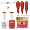 EXTREME+ Trio - Gel, Lacquer, & Dip Combo - HOLO CHROME - #036