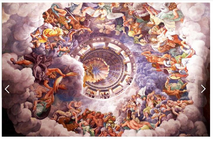 3d photo wallpaper custom 3d ceiling wallpaper murals cloud palace religious figures zenith background 3d living room wallpaper|wallpaper texture|wallpaper greenwallpaper squares