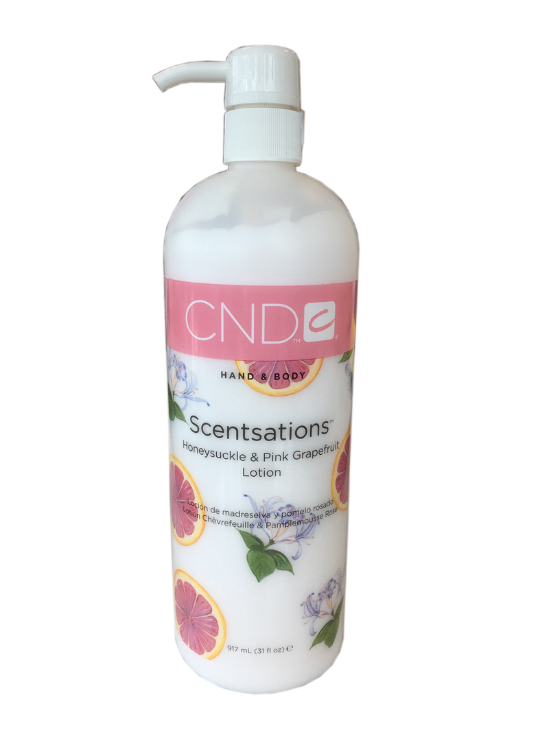 CND Hand & Body Lotion - Honeysuckle & Pink