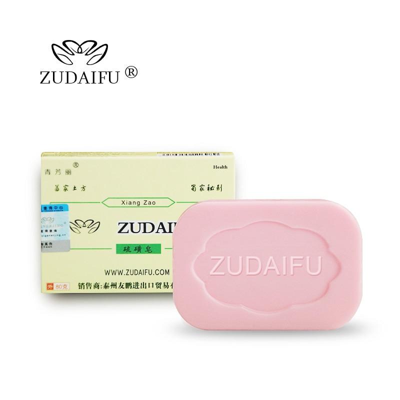 Dropship zudaifu Sulfur Soap Skin Conditions Acne Psoriasis Seborrhea Eczema Anti Fungus Bath Healthy Soaps Eczema Zudaifu Soap|Soap