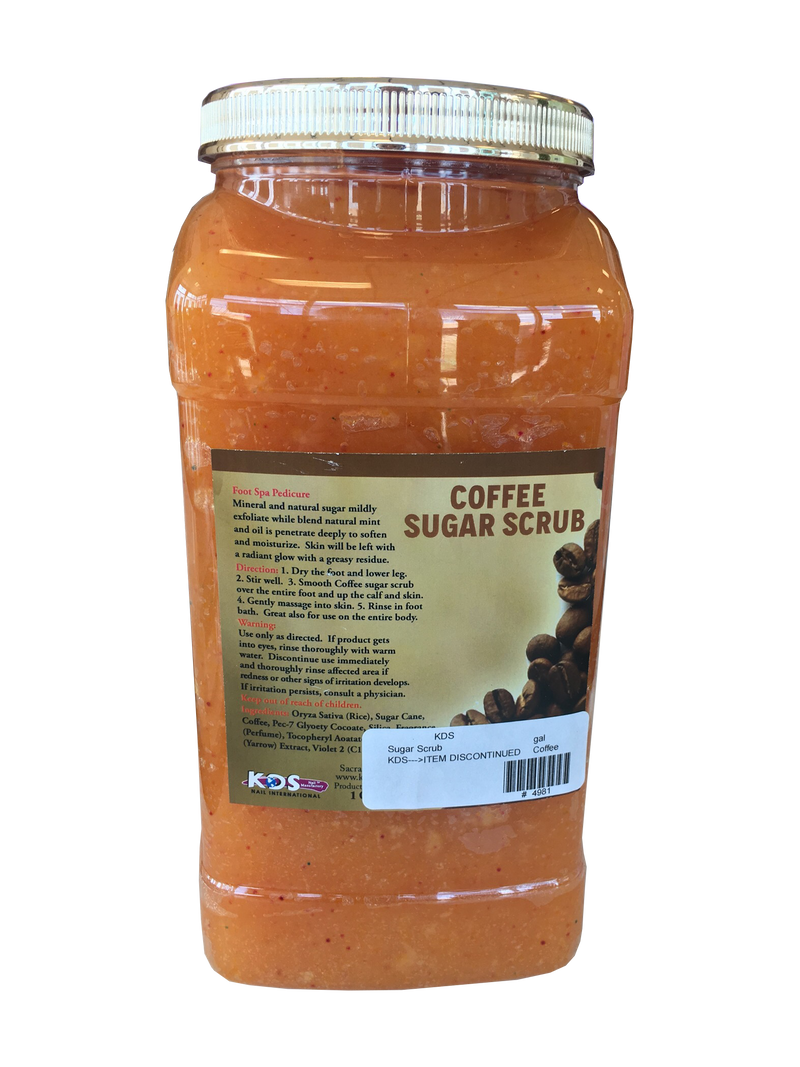 KDS Sugar Scrub - Coffee