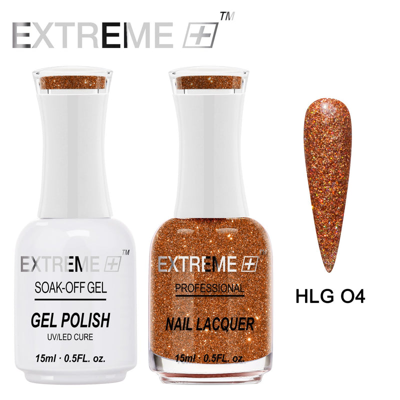 EXTREME+ Holo Chrome Gel & Lacquer -