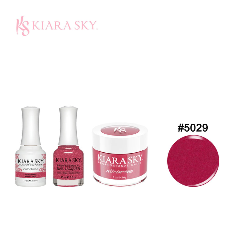 Kiara Sky All-in-One Trio - 5029 Frosted Wine